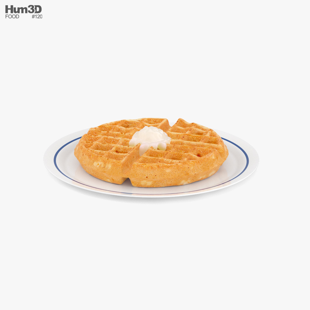 Waffle 3D model
