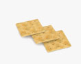 Cracker biscuit Modèle 3d