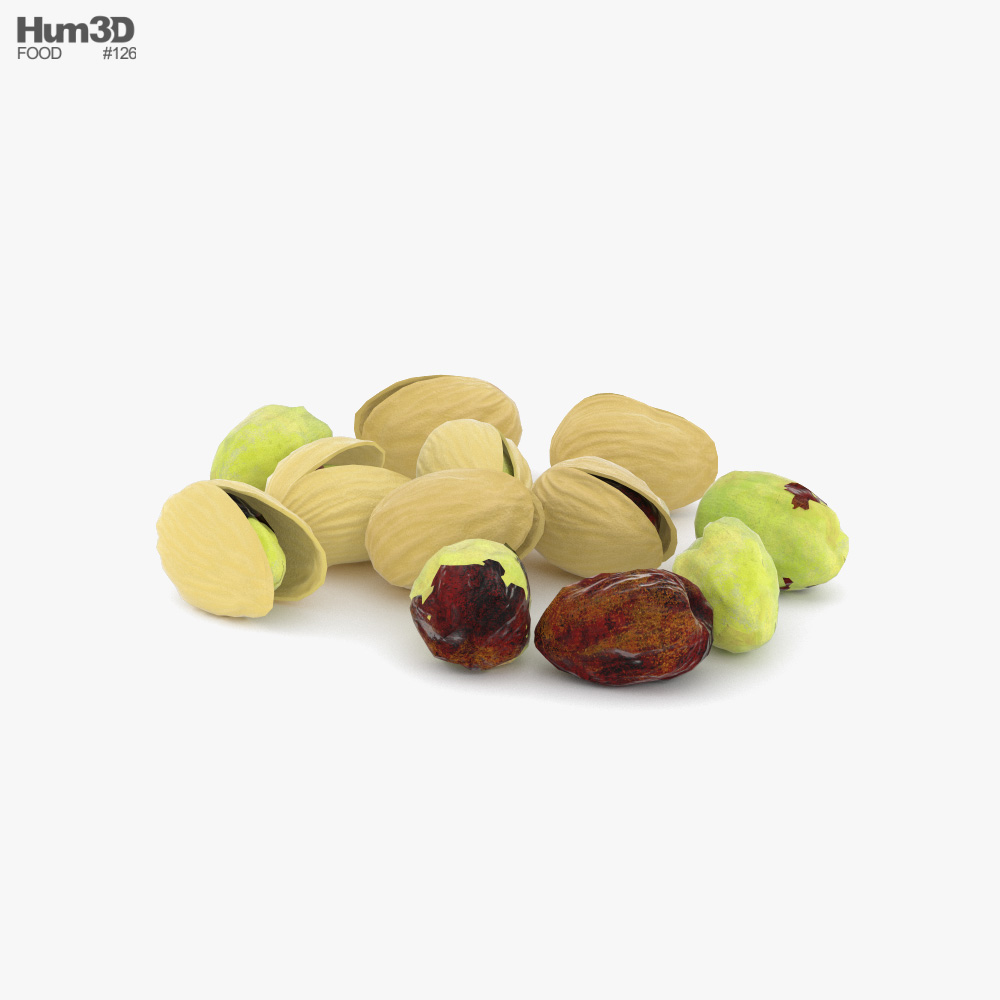 Pistachio 3d model