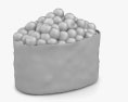 Sushi Ikura 3D 모델 