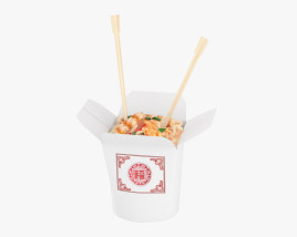 Chinese Noodles 3D model