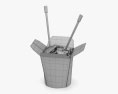 Chinese Noodles 3d model