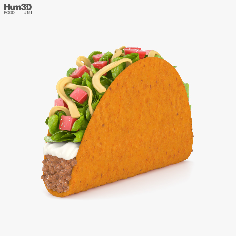 Tacos Modèle 3D