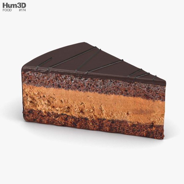 Chocolate Cake 3D model