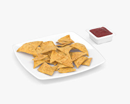 Totopos 3D model