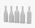 Wine Bottle 3d model