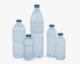 Plastic Bottle 3D model