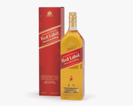 Johnnie Walker Red Label 3Dモデル