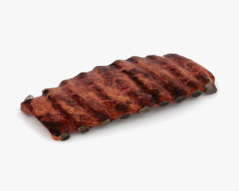 Barbecue Ribs 3D model