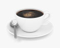 ブラックコーヒー 3Dモデル