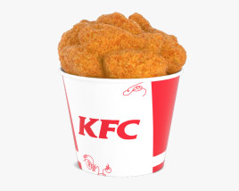 Seau KFC Modèle 3D