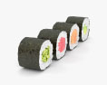 Rollos de sushi maki Modelo 3D