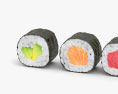 Rolos de Sushi Maki Modelo 3d