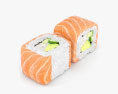 Sushi Philadelphia Roll 3d model