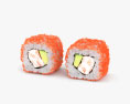 Sushi California Roll Modelo 3D