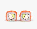 Sushi California Roll Modèle 3d