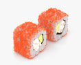 Sushi California Roll Modelo 3D