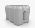 Paquete de latas de Fanta Modelo 3D