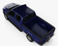 Ford Super Duty Crew Cab 2011 3d model top view