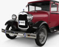 Ford Model A Tudor 1929 3D模型