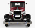 Ford Model A Tudor 1929 3D-Modell Vorderansicht