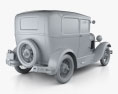 Ford Model A Tudor 1929 3Dモデル