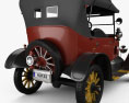 Ford Model T 4door Tourer 1924 3D модель