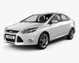 Ford Focus sedan 2013 3D model