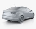 Ford Focus 轿车 2011 3D模型