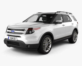 Ford Explorer 2013 3D model