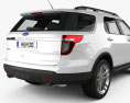 Ford Explorer 2013 3d model
