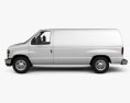 Ford E-series Van 2014 3d model side view