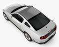 Ford Mustang Boss 302 2014 3d model top view
