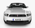 Ford Mustang Boss 302 2014 3d model front view