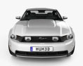 Ford Mustang GT 2012 3d model front view