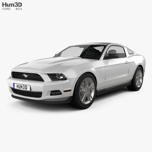 Ford Mustang V6 2012 3D model