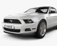 Ford Mustang V6 2012 3D模型