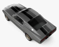 Ford Mustang Shelby GT500 Eleanor 1967 3D-Modell Draufsicht