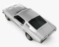 Ford Mustang GT 1967 Modelo 3D vista superior