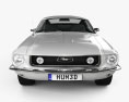 Ford Mustang GT 1967 3d model front view