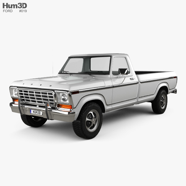 Ford F150 1978 3D-Modell