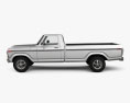 Ford F150 1978 3d model side view