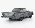 Ford Thunderbird 1957 3D模型