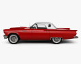 Ford Thunderbird 1957 3d model side view