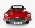 Ford Thunderbird 1957 3d model front view