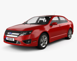 Ford Fusion Sport 2014 3D模型