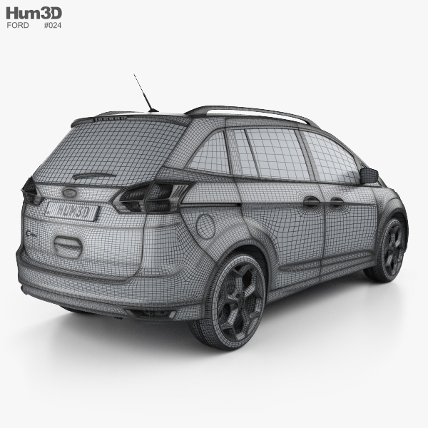 Ford Grand C Max 11 3d Model Vehicles On Hum3d Ford Grand C Max 11 3d Model Vehicles On Hum3d
