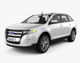 3D model of Ford Edge 2015