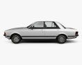 Ford Granada 세단 1982 3D 모델  side view