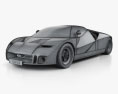 Ford GT90 1995 Modelo 3D wire render